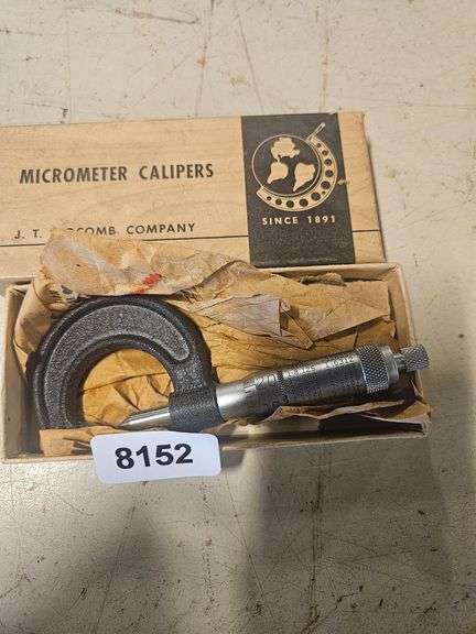 JT MCComb Micrometer Calipers image
