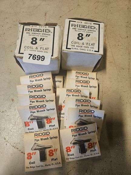 Ridgid Pipe Wrench Springs image