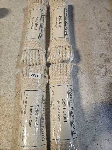 Cotton Sashcort Solid Braid Rope image