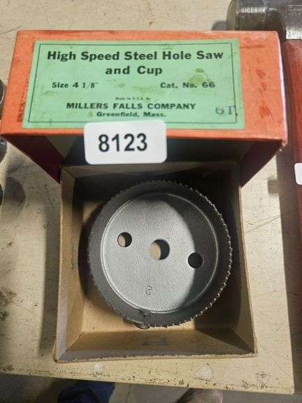 Millers Fall High Speed Steel Hole Saw and Cup image