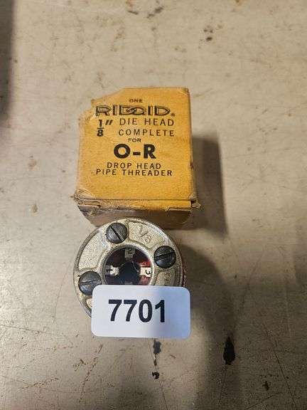 Ridgid Die Head Complete for O-R Drop Head Pipe Threader image