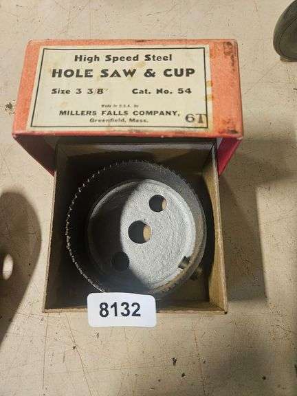 Millers Fall High Speed Steel Hole Saw and Cup image