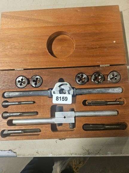 Tap & Die Set with Wooden Box image