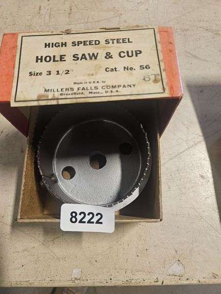 Millers Fall High Speed Steel Hole Saw and Cup image