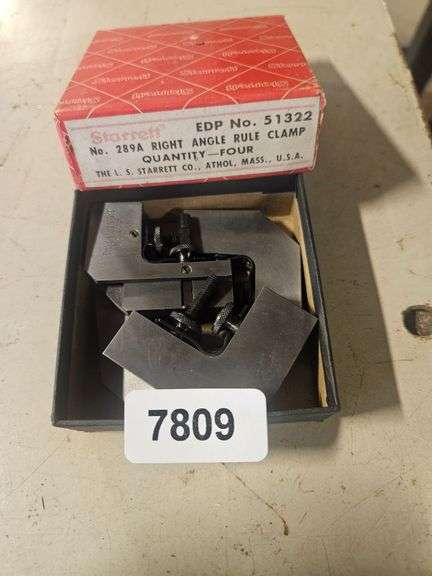 Starrett Right Angle Rule Clamp image