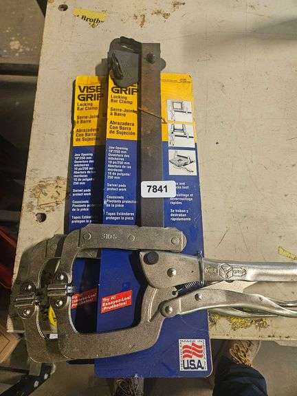 Vise Grip Locking Bar Clamp image