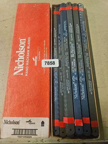 Nicholson Hand Hacksaw Blades image