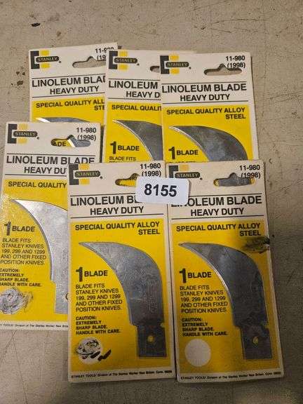 Stanley Linoleum Blade Heavy Duty image