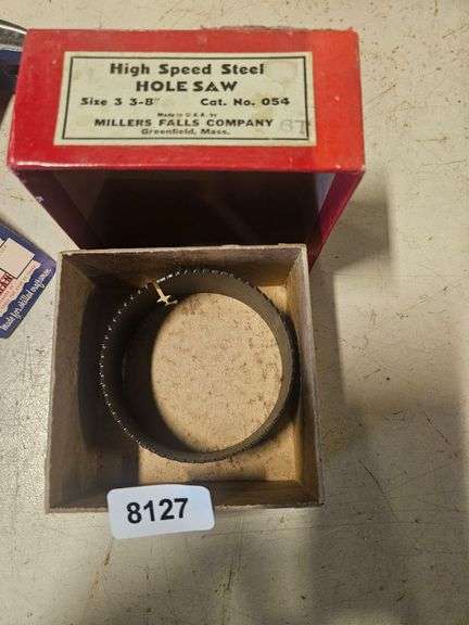 Millers Fall High Speed Steel Hole Saw and Cup image