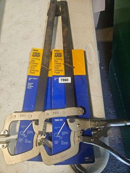 Vise Grip Locking Bar Clamp image