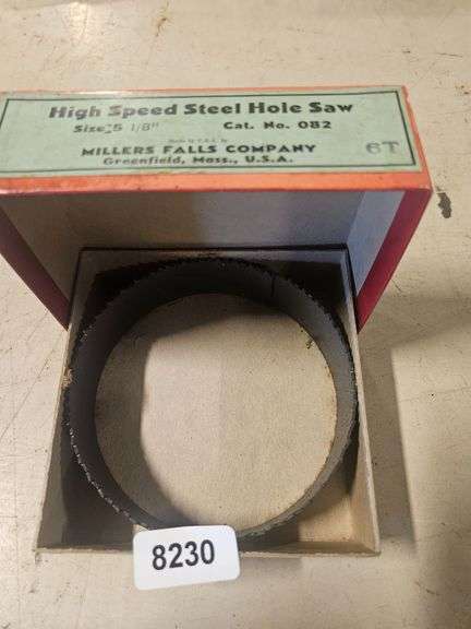 Millers Fall High Speed Steel Hole Saw and Cup image