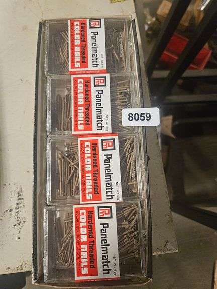 Panelmatch Hardened Threaded Color Nails image