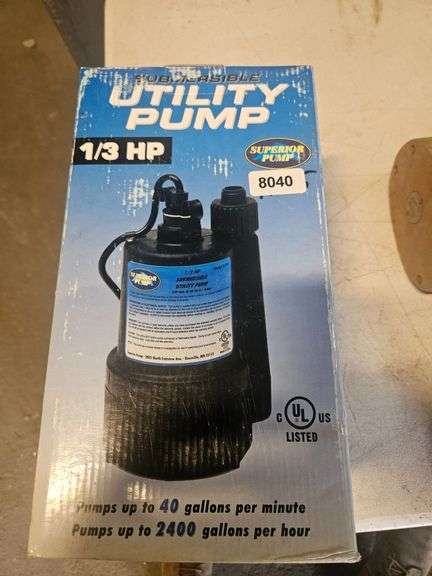 Superior Pump Utility Pump image