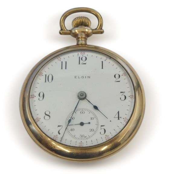 Elgin Nat'l W.C. 7 Jewels Pocket Watch, Circa 1907 image
