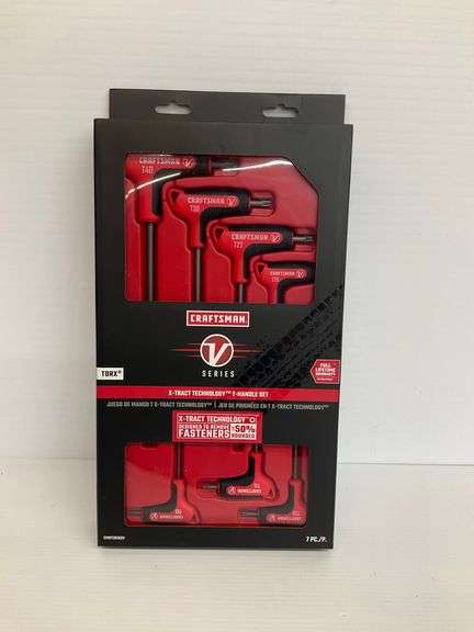 New Craftsman V Series Torx T-Handle Set - 7 Piece image