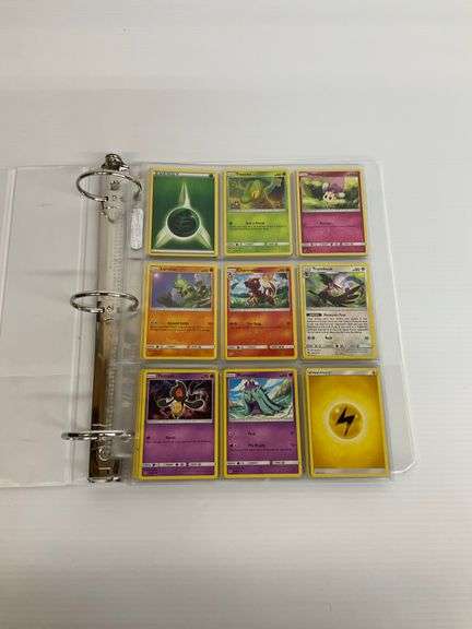 Pokémon Card Collection in Binder...11 Pages image
