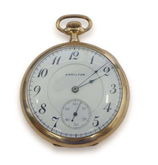 Hamilton Watch Co. Pocket Watch, 17 Jewels, Circa 1910 image