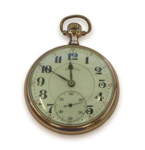 Illinois W.C. 1920 Size 16 Pocket Watch image