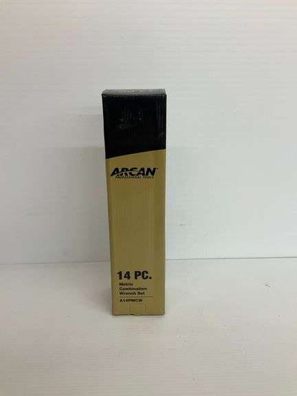 New Arcan A14PMCW 14-Piece Metric Combination Wrench Set image