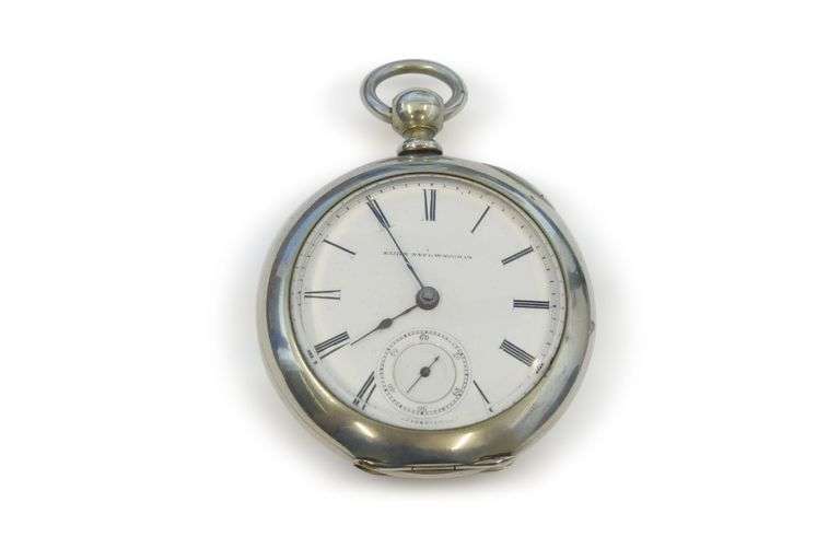 Elgin National Watch Co. Silverine Pocket Watch, 7 Jewels image