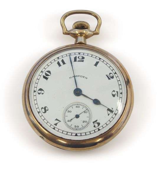 Hampden Dueber 20 Year Gold Filled Pocket Watch - Circa 1915 image