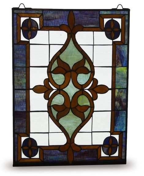 Contemporary Stained Glass Window Panel image