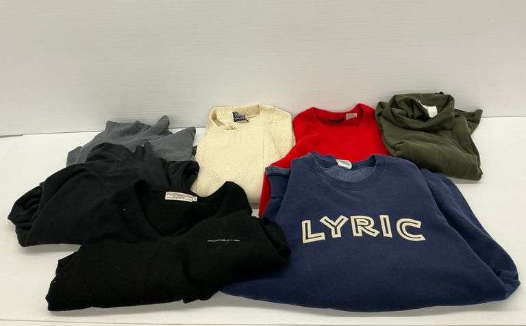 Assortment of Sweatshirts and Sweaters image