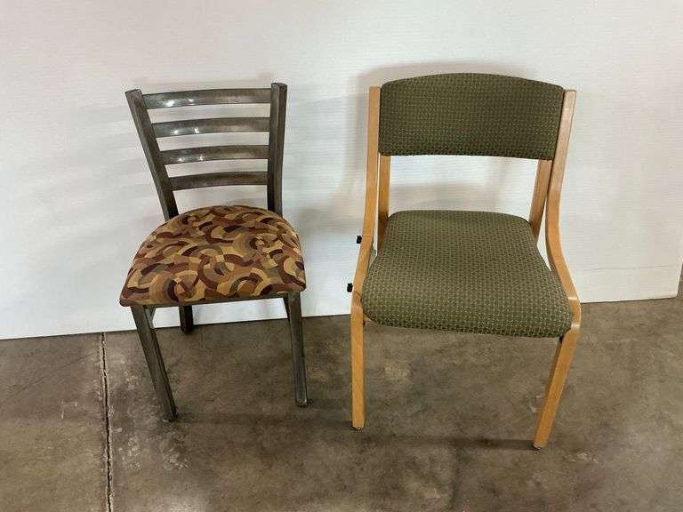 Set of Two Assorted Accent Chairs image