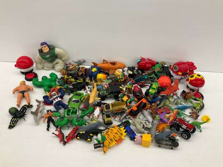 Mixture of Toys - Action Figures, Diecast Cars, and Others image
