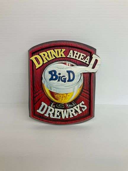 Big D Drewrys Beer Sign image