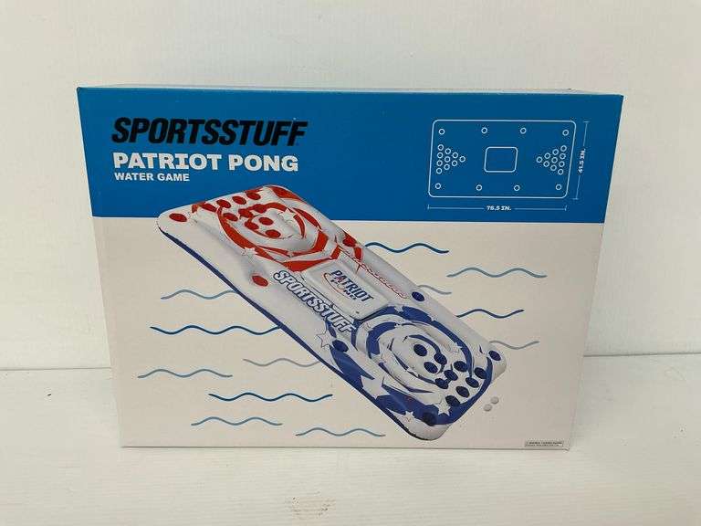 New Sportsstuff Patriot Pong Water Game image
