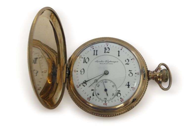 Archie Tegtmeyer Pocket Watch, 15 Jewels, Size 16, Circa 1897 image