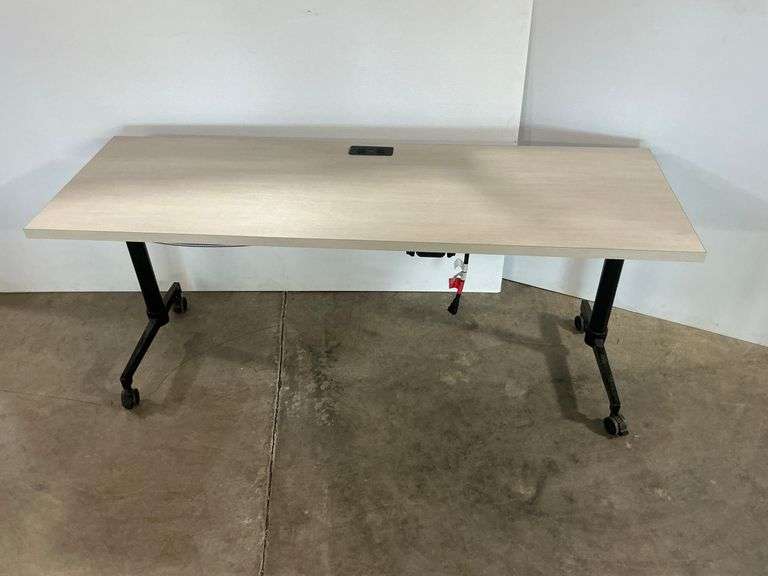 Mobile Folding Table with Integrated Power image