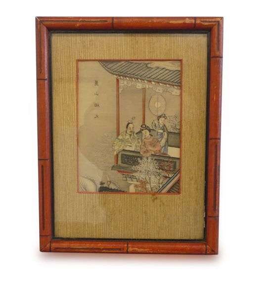 Asian Style Framed Print image