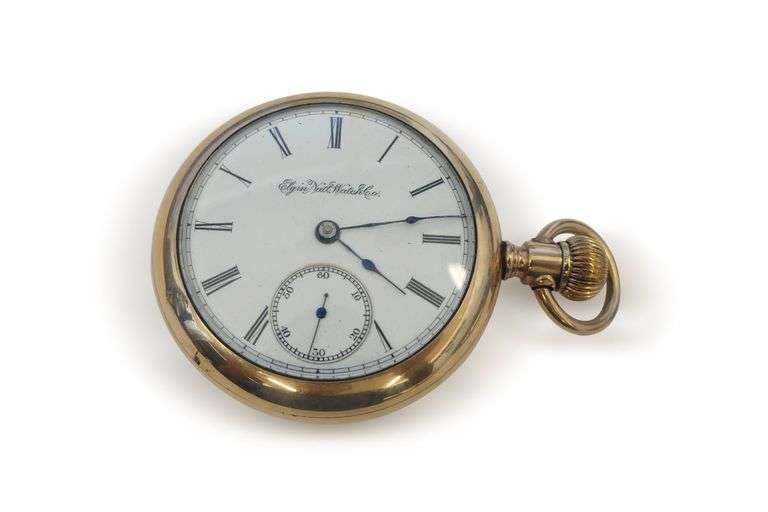 Elgin Natl W.C. Pocket Watch, 7 Jewels, Size 18, Circa 1888 image