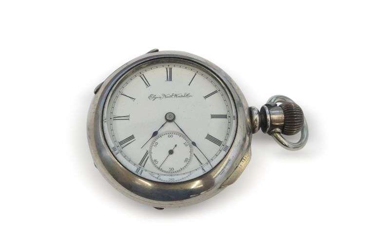 Elgin National Watch Co. Pocket Watch - Coin Silver Case, Circa 1888 image