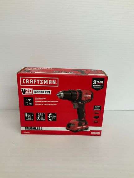 New Craftsman V20 Brushless Drill/Driver Kit image