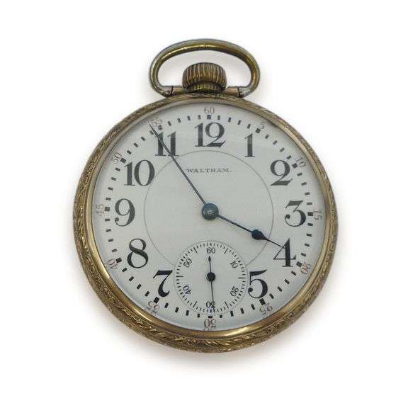 Amer. Waltham 23 Jewels RA Pocket Watch - 1918 image