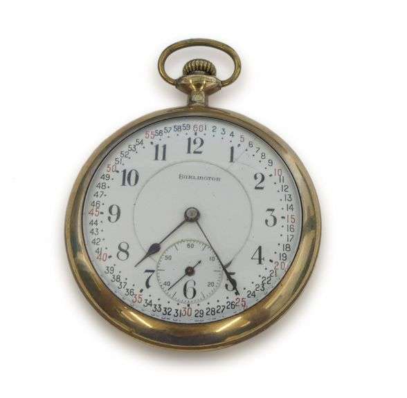 Burlington W.C. 21 Jewel Pocket Watch, Circa 1919 image