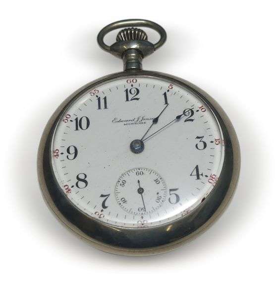 Edward J. Jensen Milwaukee Pocket Watch 17 Jewels Circa 1907 image