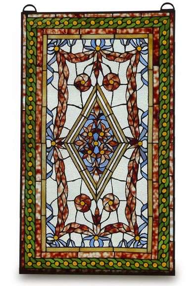 Contemporary Stained Glass Window Panel image