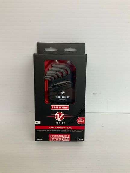 New Craftsman V Series SAE X-Tract Technology L-Key Set image