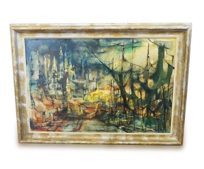 Lucile Leighton Framed Oil Painting image