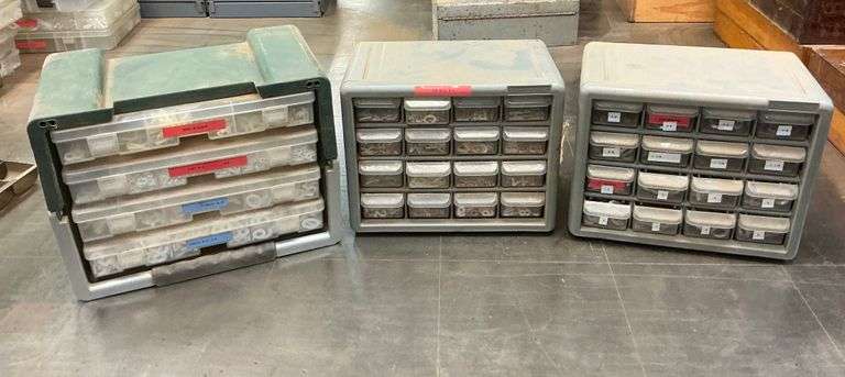 Akro-Mils Storage Cabinets with Assorted Letter Press Type ... 9 x 12 x 7.5 in. image