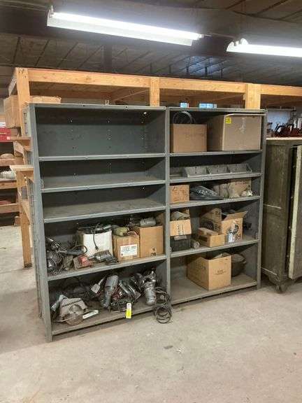 Metal Shelving Unit ... 72 x 86 x 18 in. ... Contents NOT included image
