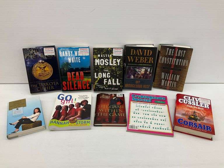 Group of Fiction and Non-Fiction Books image