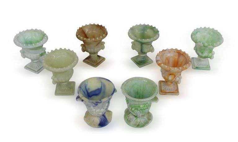 Eight Glass Vases image