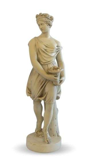 Elegant Statue of Persephone, Greel Goddess of Spring image