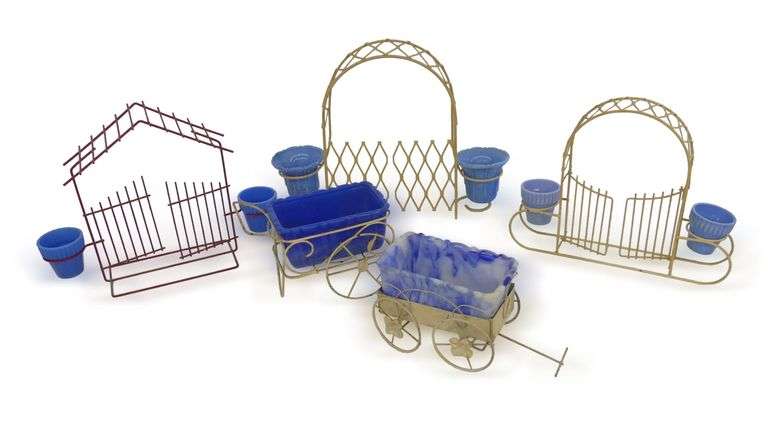 Miniature Garden Structures and Planters image