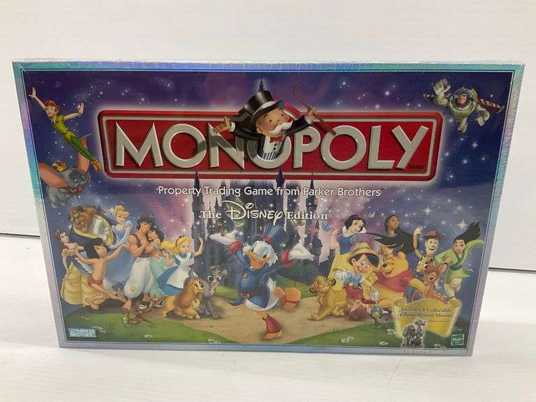 New Sealed Monopoly Disney Edition Property Trading Game by Parker Brothers image